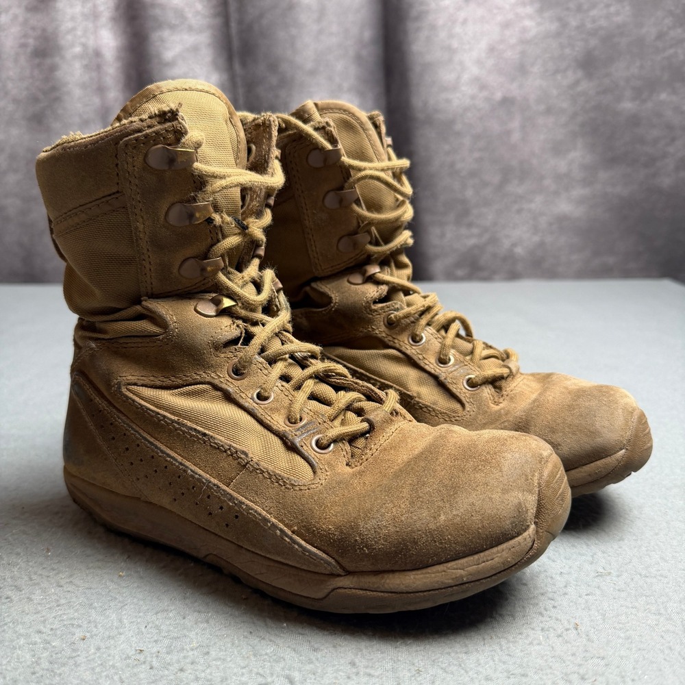 Tactical Research Belleville TR511 Mini-Mil Coyote Brown Boots 5.5R Vibram Sole